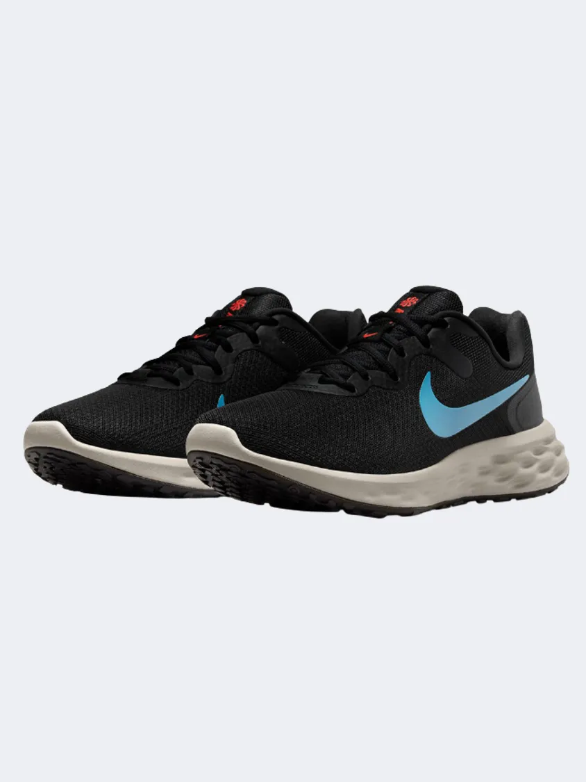 Nike Revolution 6 Next Nature Men Running Shoes Black/Blue