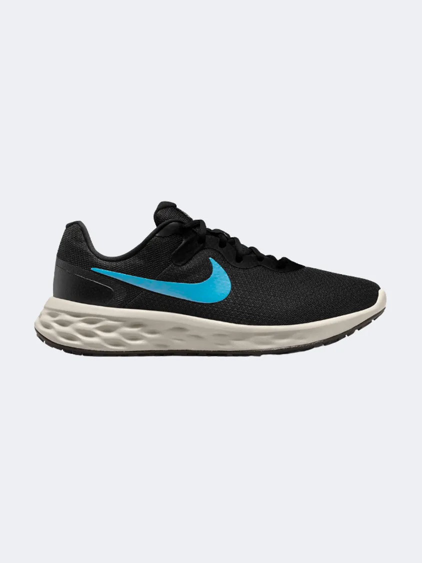 Nike Revolution 6 Next Nature Men Running Shoes Black/Blue