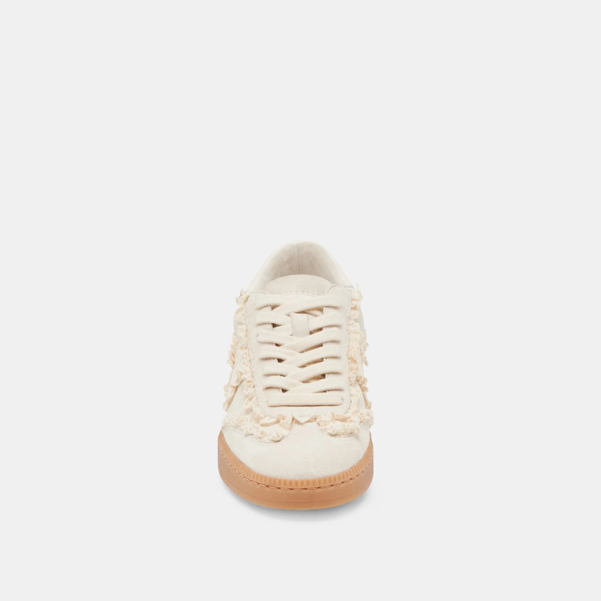 NOTICE LACE SNEAKERS IVORY SUEDE