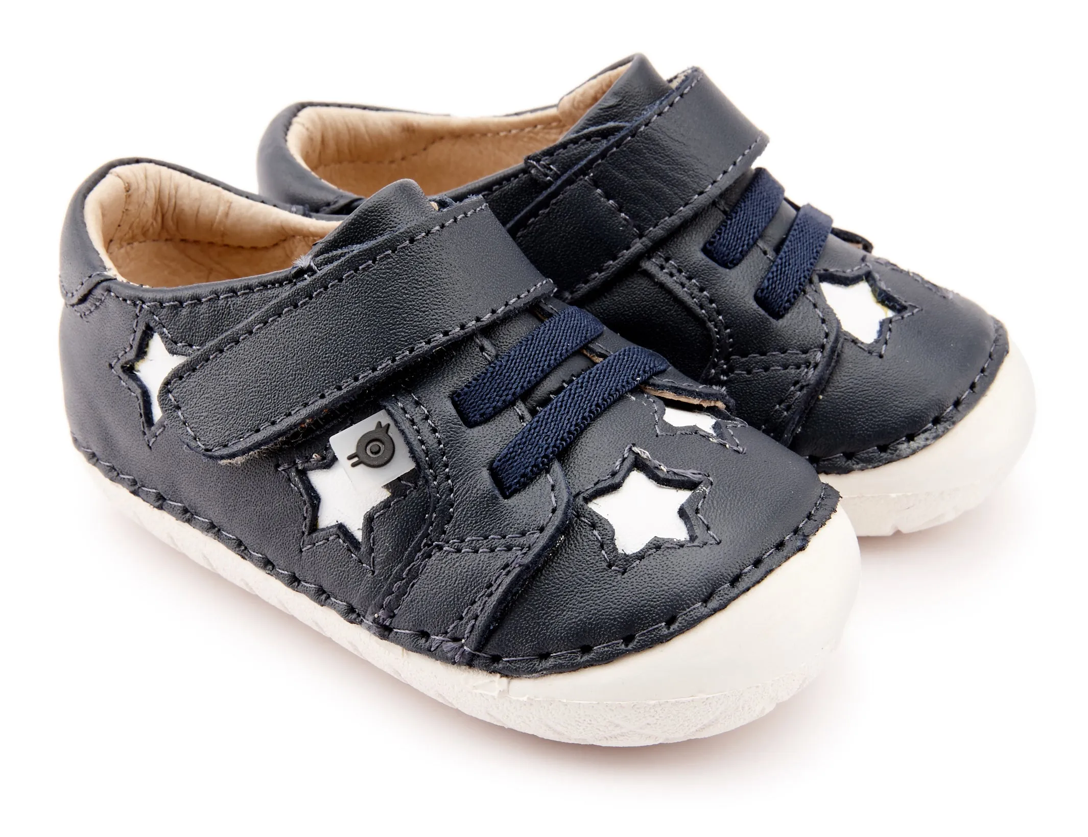 Old Soles Boy's and Girl's 4045 Starey Pave Sneakers - Navy/Snow