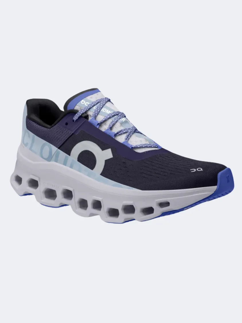 On Cloudmonster Women Running Shoes Acai/Lavender