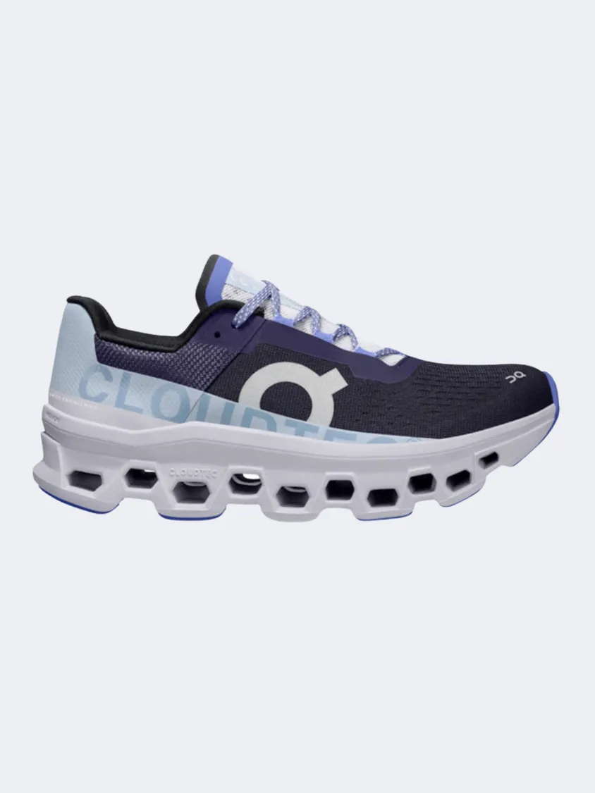 On Cloudmonster Women Running Shoes Acai/Lavender