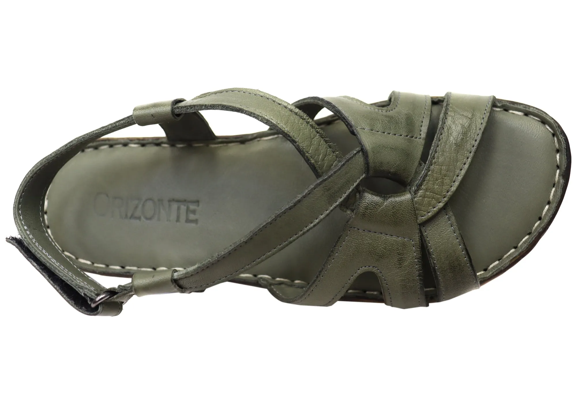 Orizonte Glory Womens Comfortable European Leather Sandals