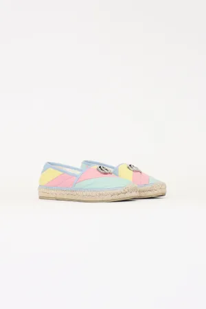 Pastel Matelasse GG Espadrille