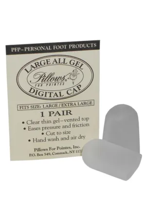 PILLOWS FOR POINTE LARGE GEL DIGITAL CAP