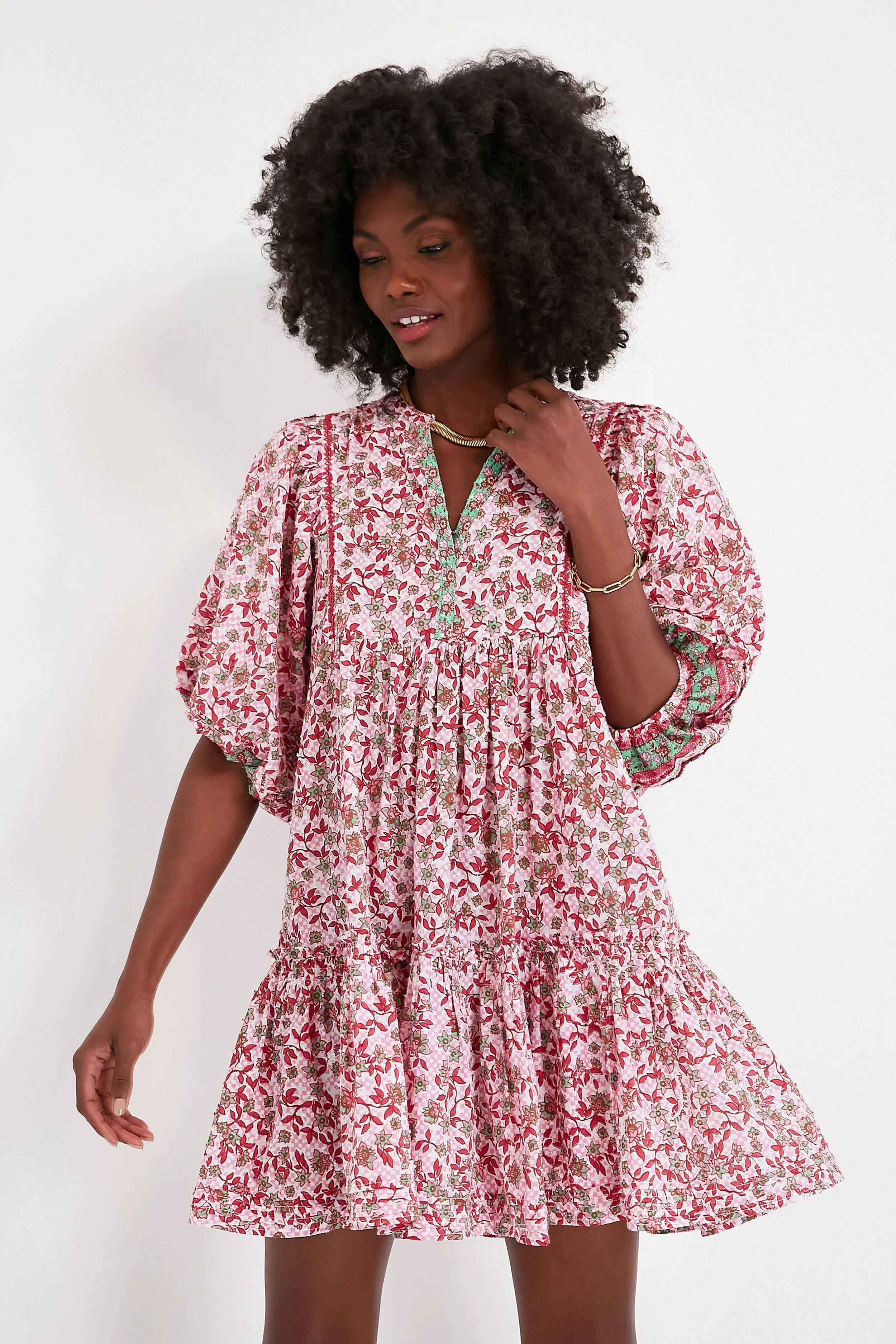 Pink Blossom Aria Mini Dress