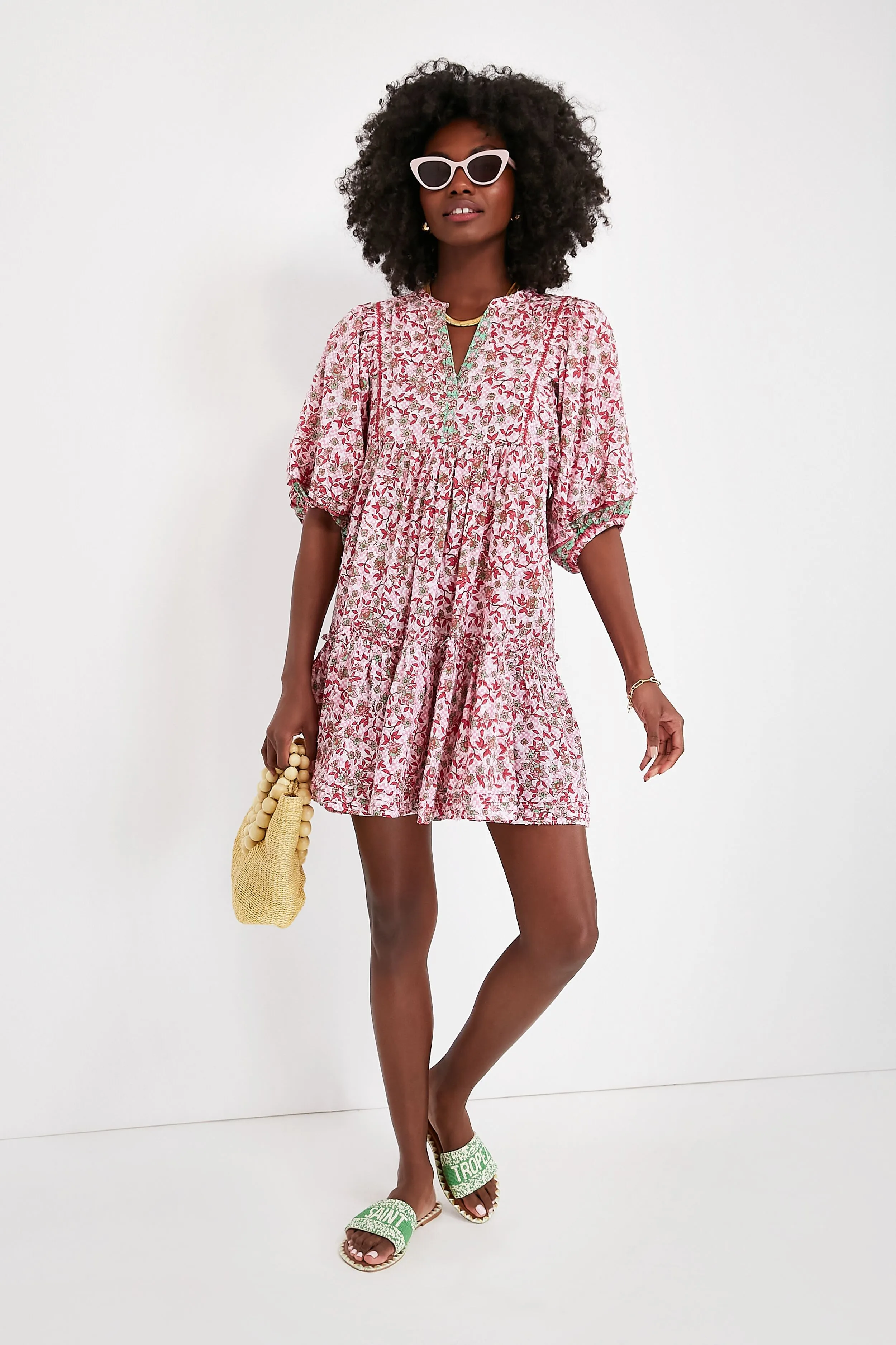 Pink Blossom Aria Mini Dress