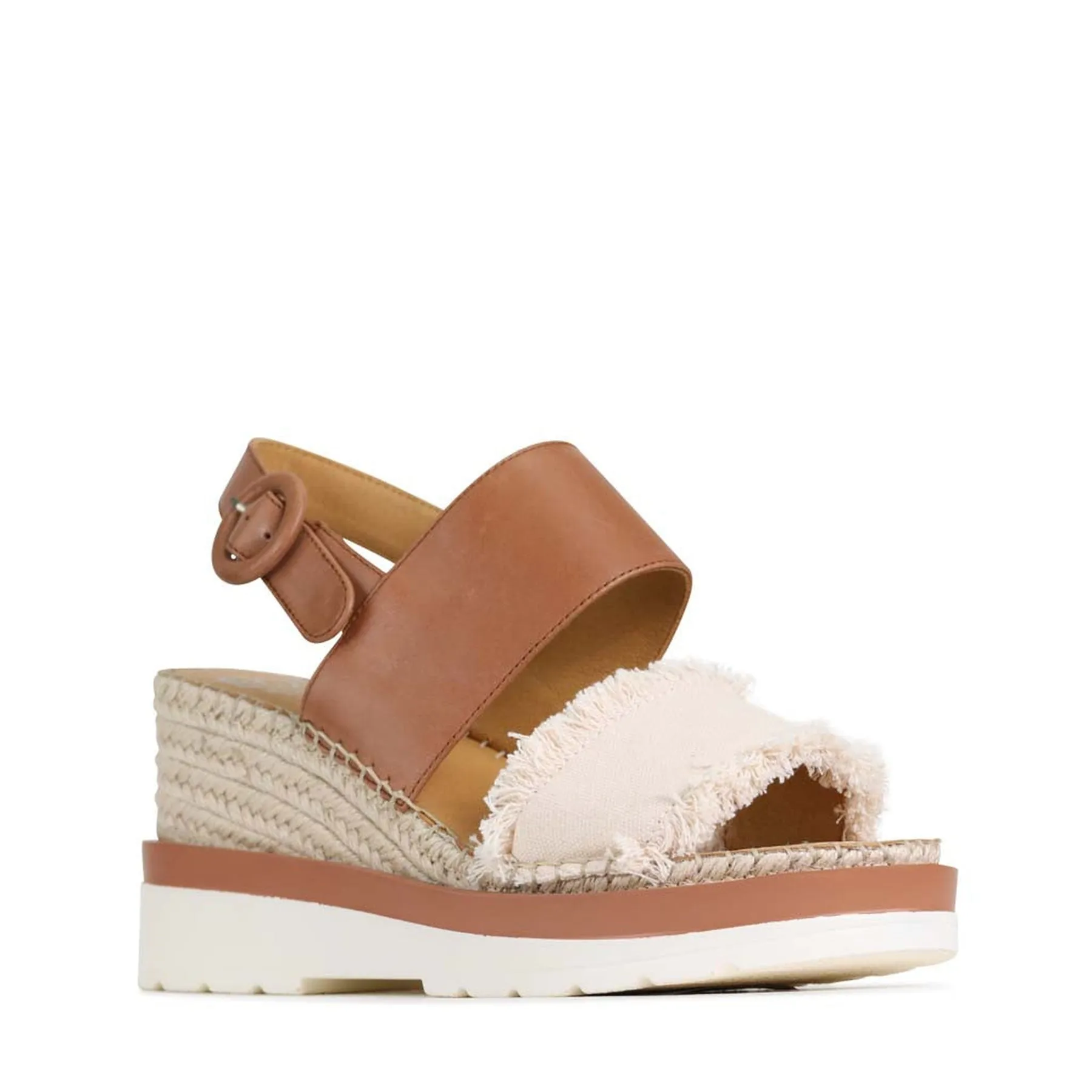 PRIYA LEATHER ESPADRILLES SANDALS