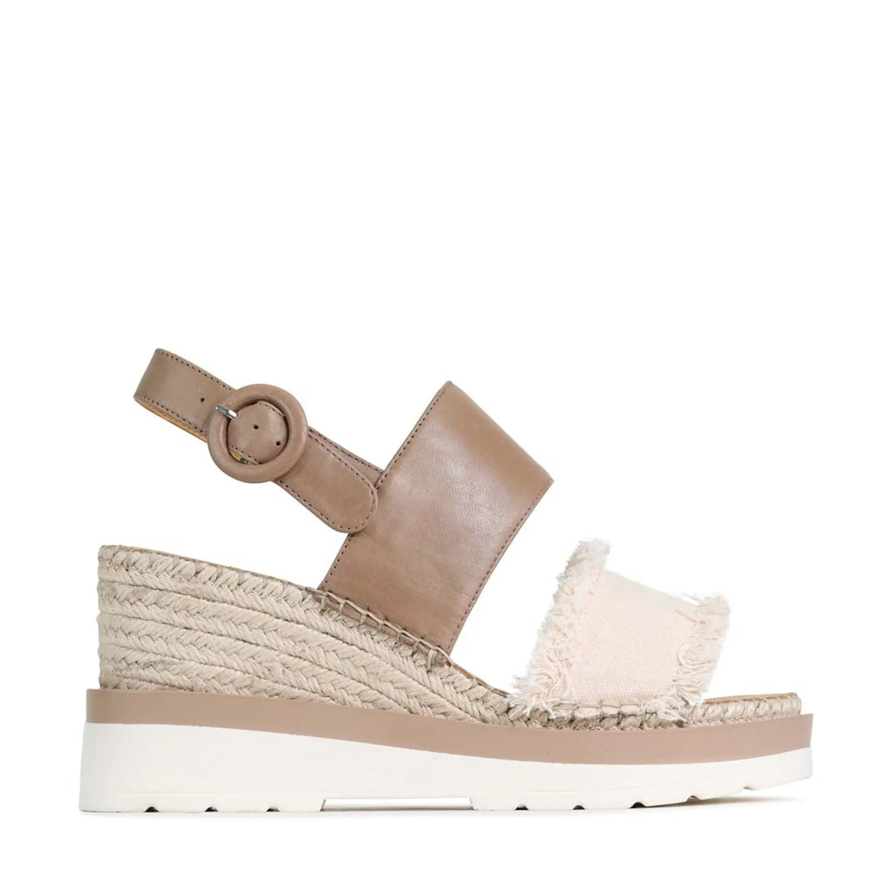 PRIYA LEATHER ESPADRILLES SANDALS