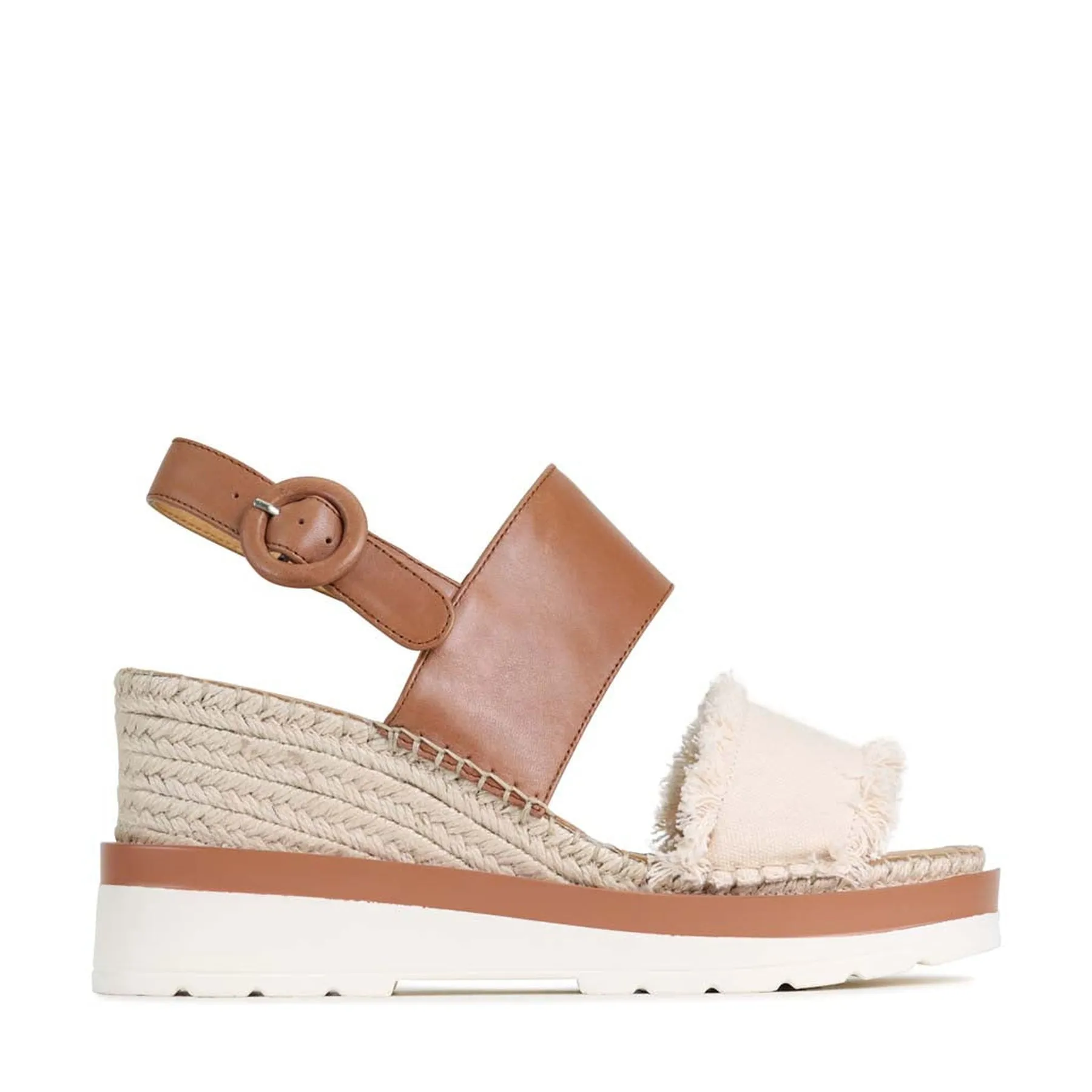 PRIYA LEATHER ESPADRILLES SANDALS