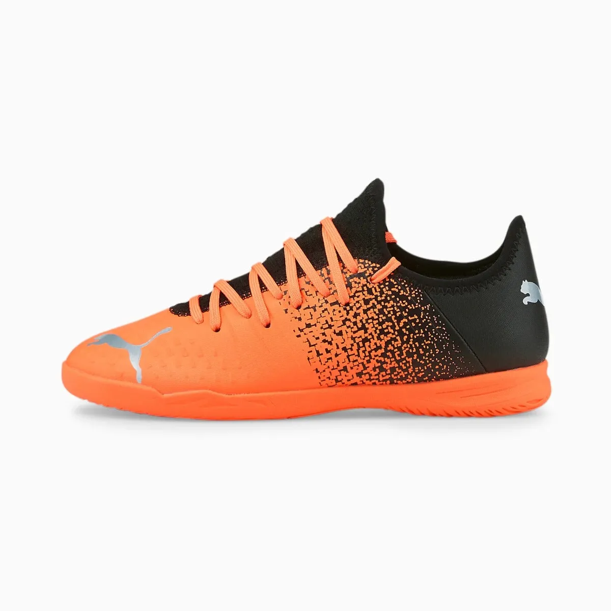 Puma JR Future 4.3 Indoor - Neon Citrus-Silver-Black