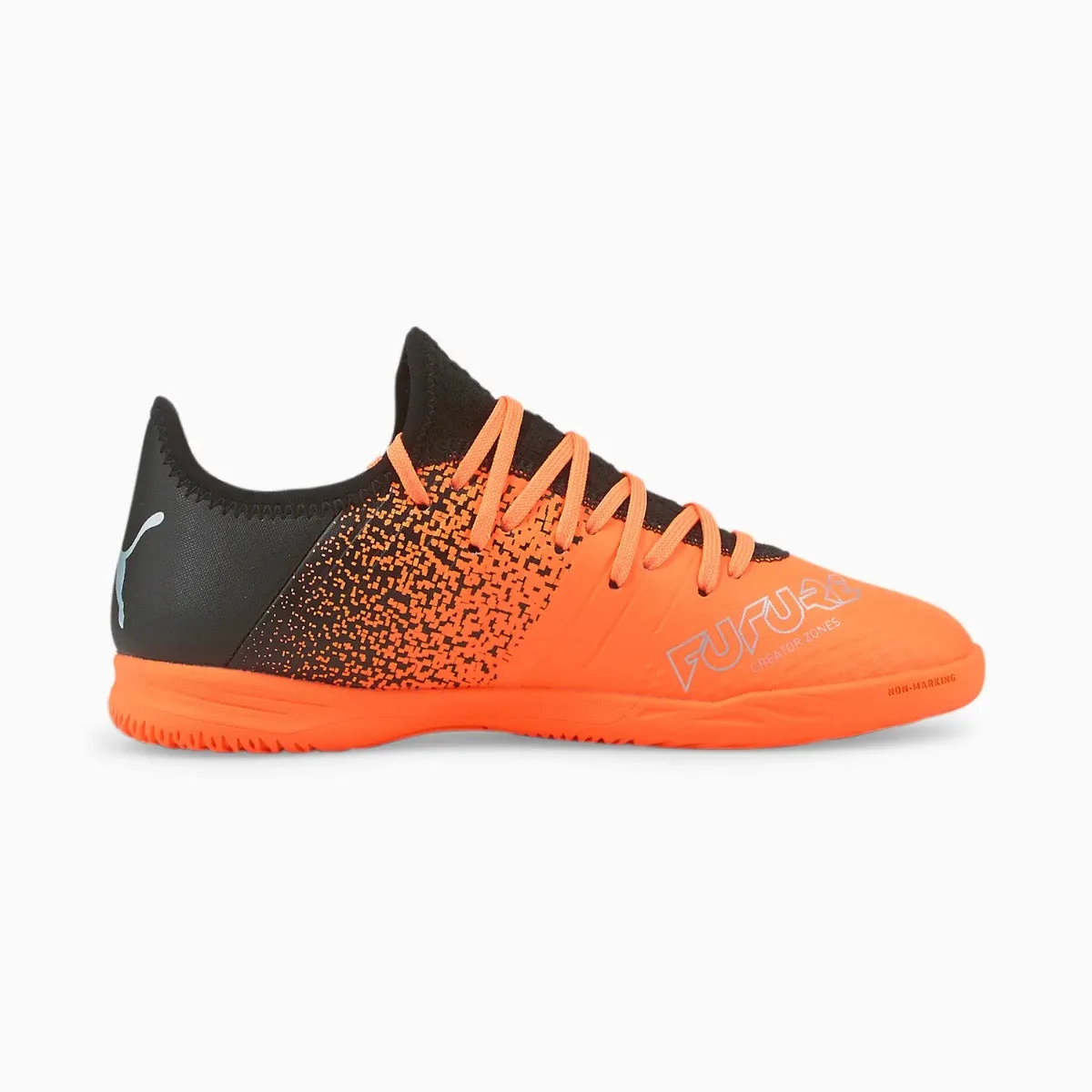 Puma JR Future 4.3 Indoor - Neon Citrus-Silver-Black