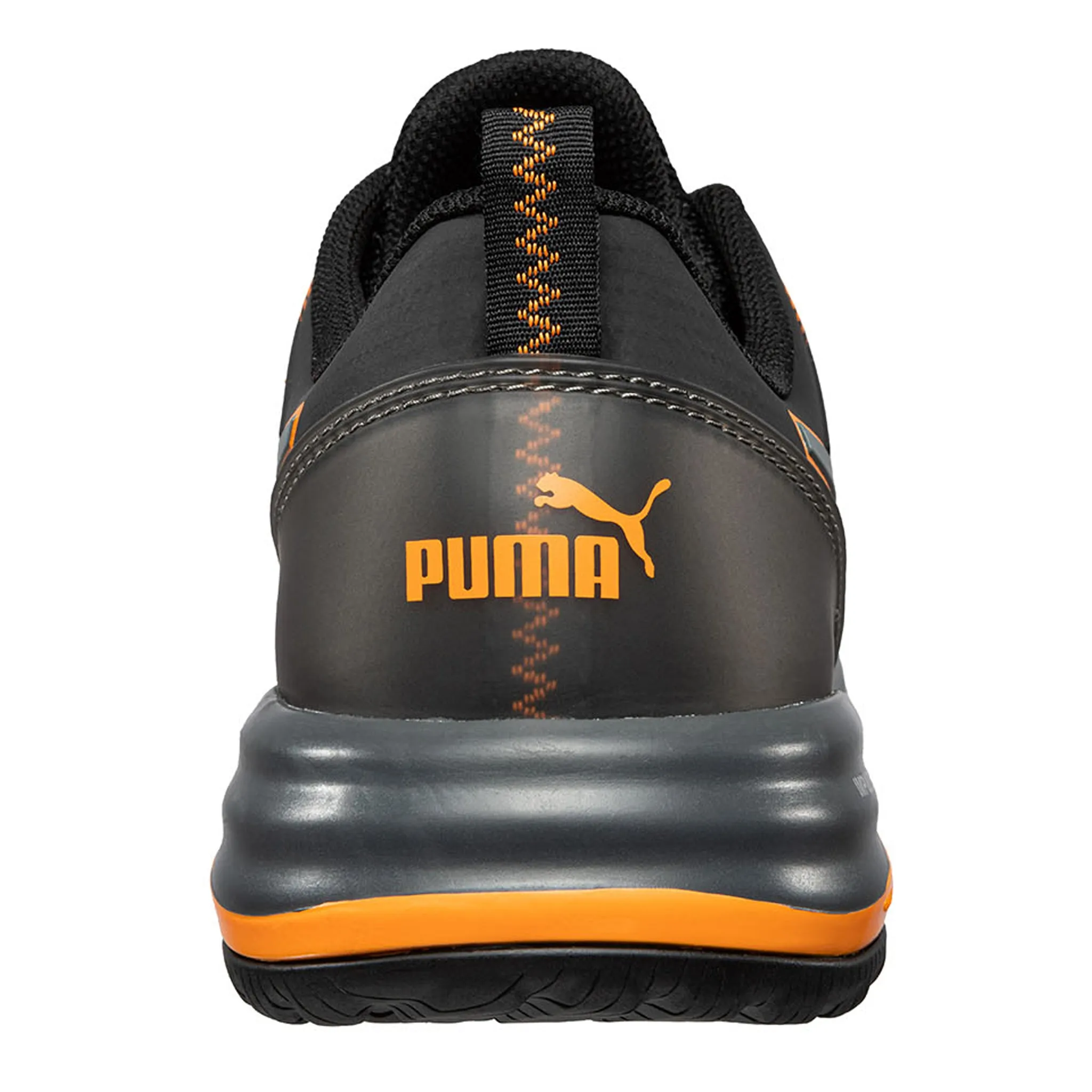 Puma Men's 644555 Charge Low EH Black Composite Safety Toe Metal Free Work Shoes