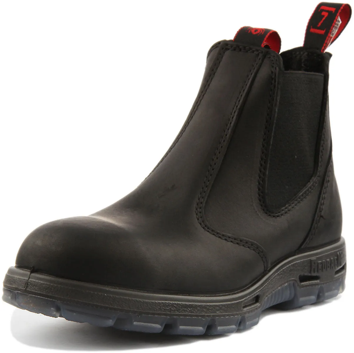 Red Back Usbbk In Black | Steel Toe