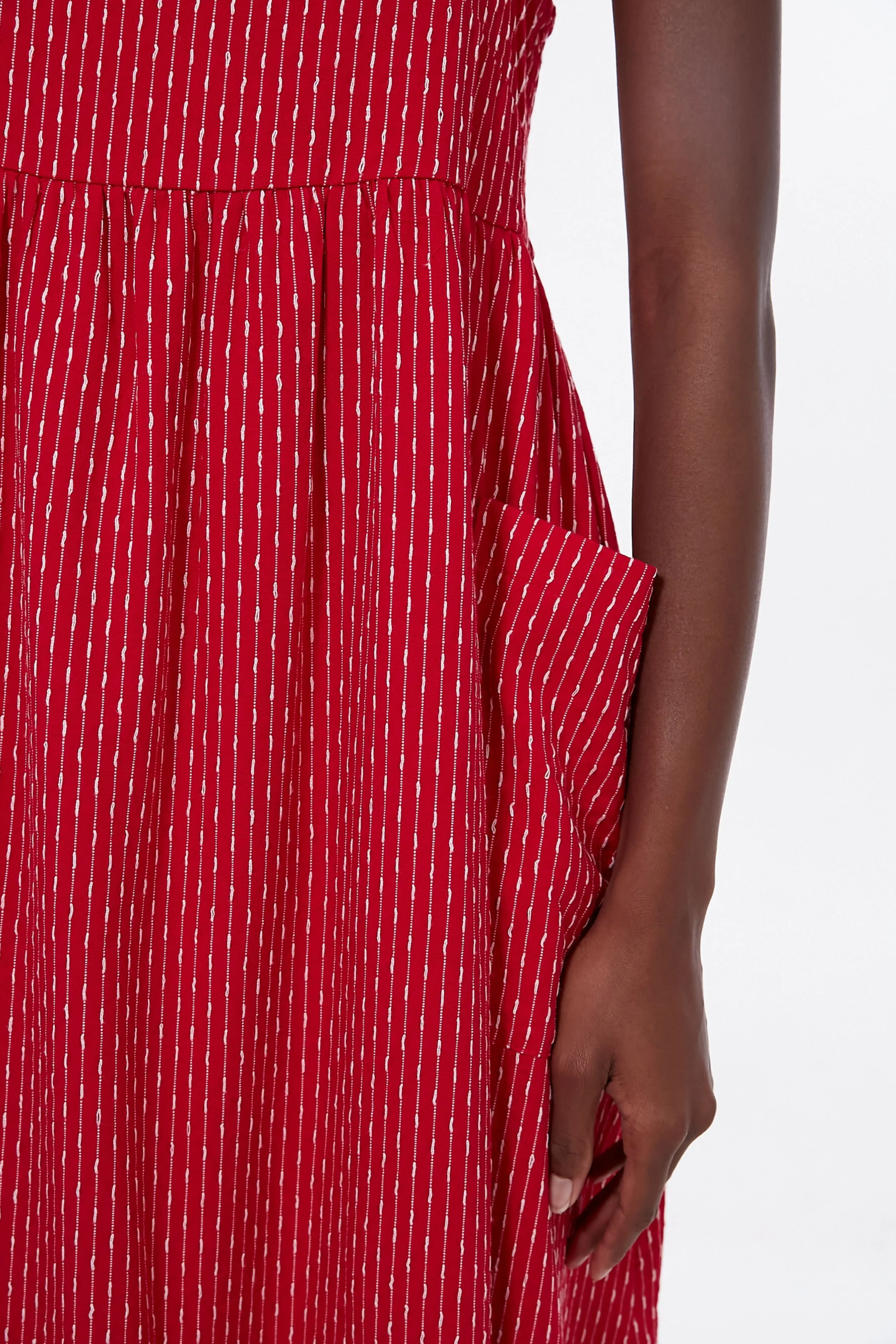 Red Geneva Maxi Dress