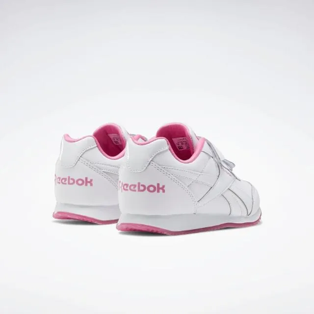 Reebok Royal Classic Jogger 2.0 Ps-Girls Running Shoes White And Pink