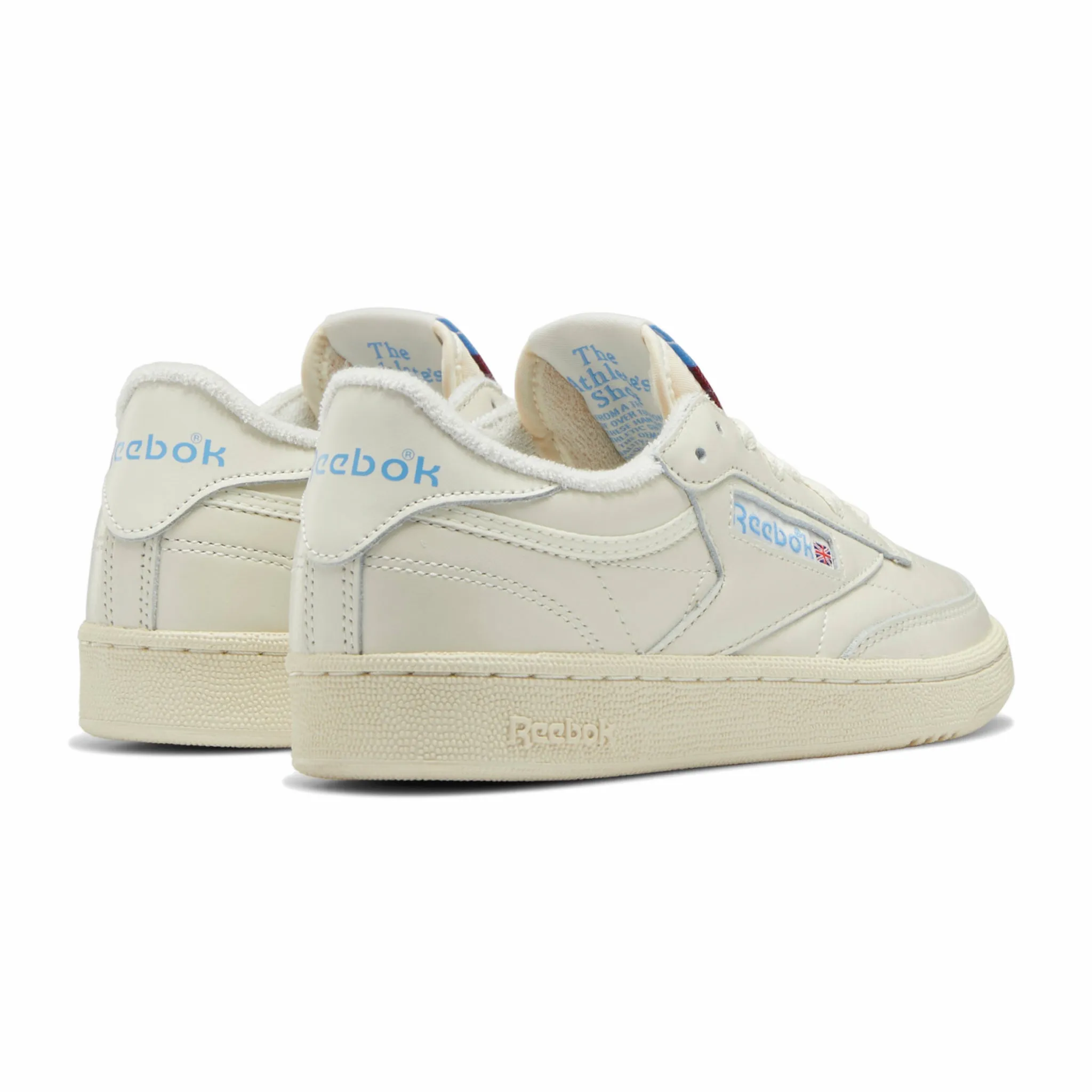 Reebok Women's Club C 85 (Chalk/Alabaster/Sky Blue) GX3687