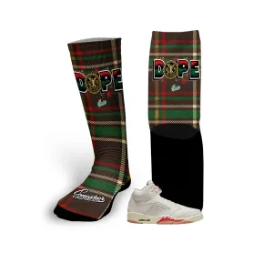 Retro 5 "El Grito" Centenario Socks