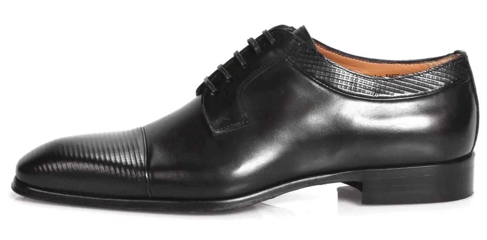 Richmond Cap Toe Derby Black