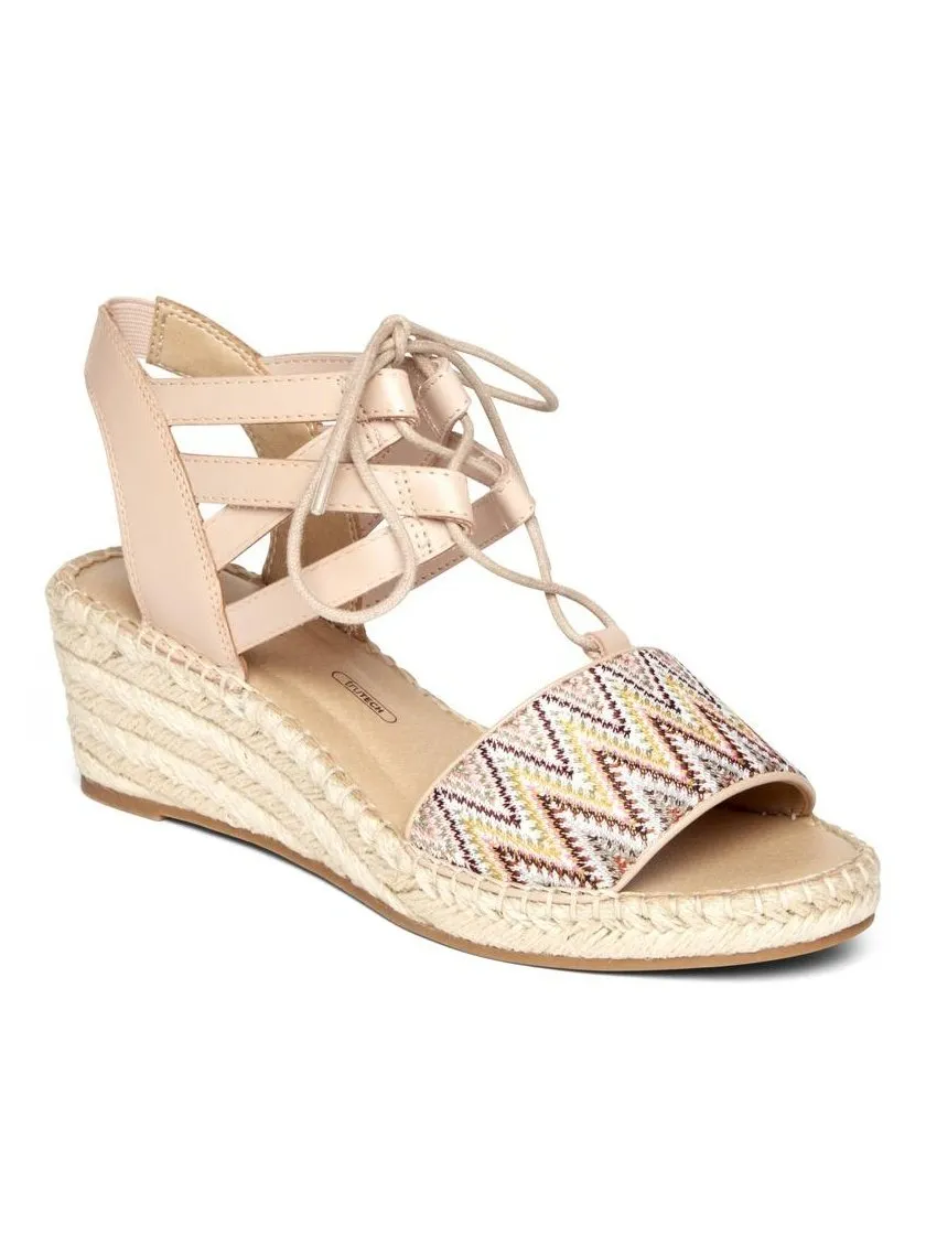 Rockport Womens Marah Lace Sandal Pink CI0774