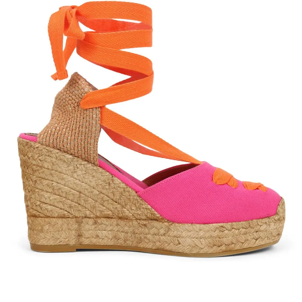 Rosabelle Lace Detail Espadrilles - ROSABELLE / 325 425