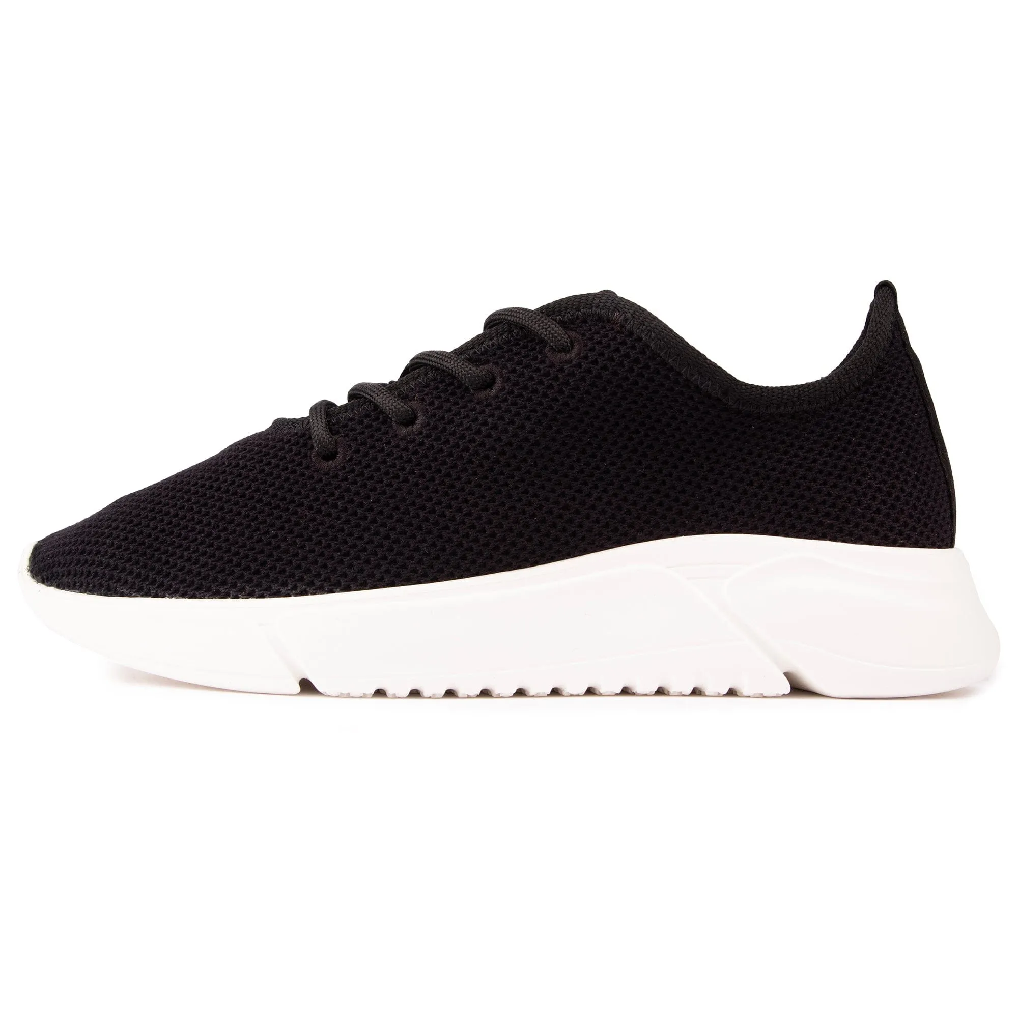 Rumex Men's Vegan Runner Sneakers | Black