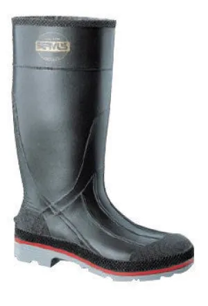 Servus By Honeywell Size 13 XTP Black 15" PVC Knee Boots With TDT Dual Compound Red And Gray Outsole And Removable Insole