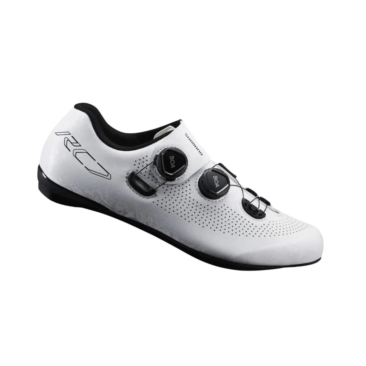 Shimano RC7 White Black Shoes