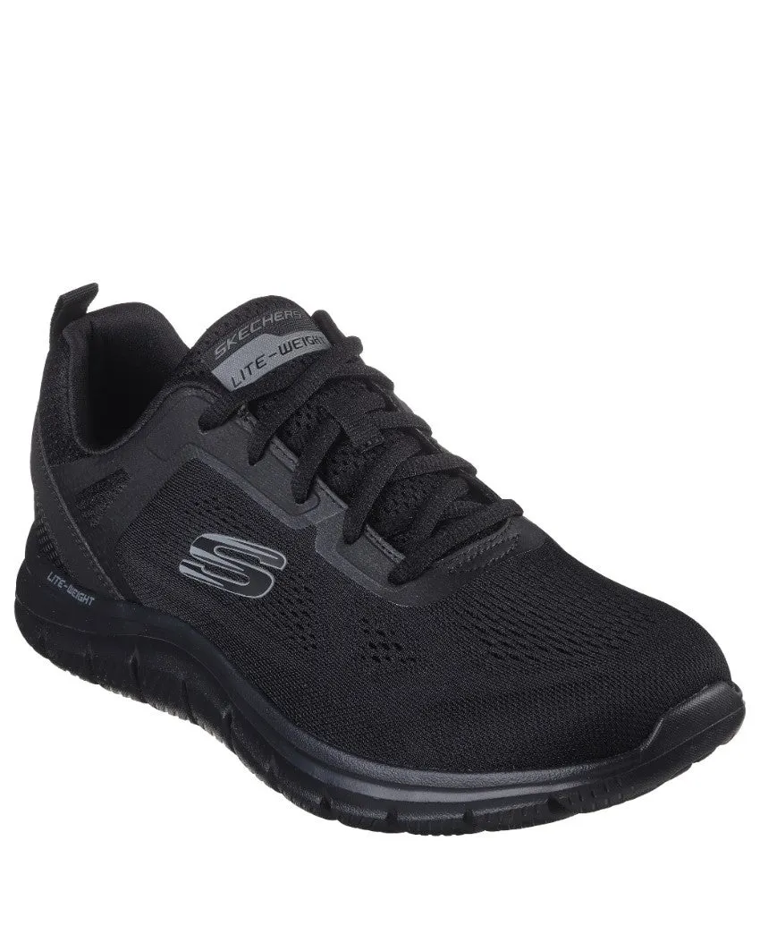 SKECHERS TRACK MENS LACE UP SNEAKER