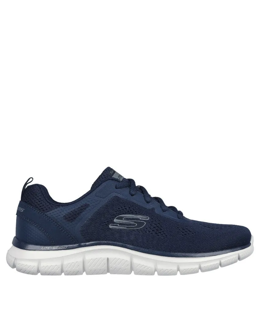 SKECHERS TRACK MENS LACE UP SNEAKER