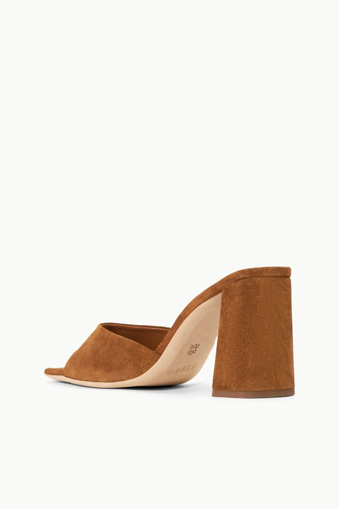 SLOANE HEEL | TAN SUEDE