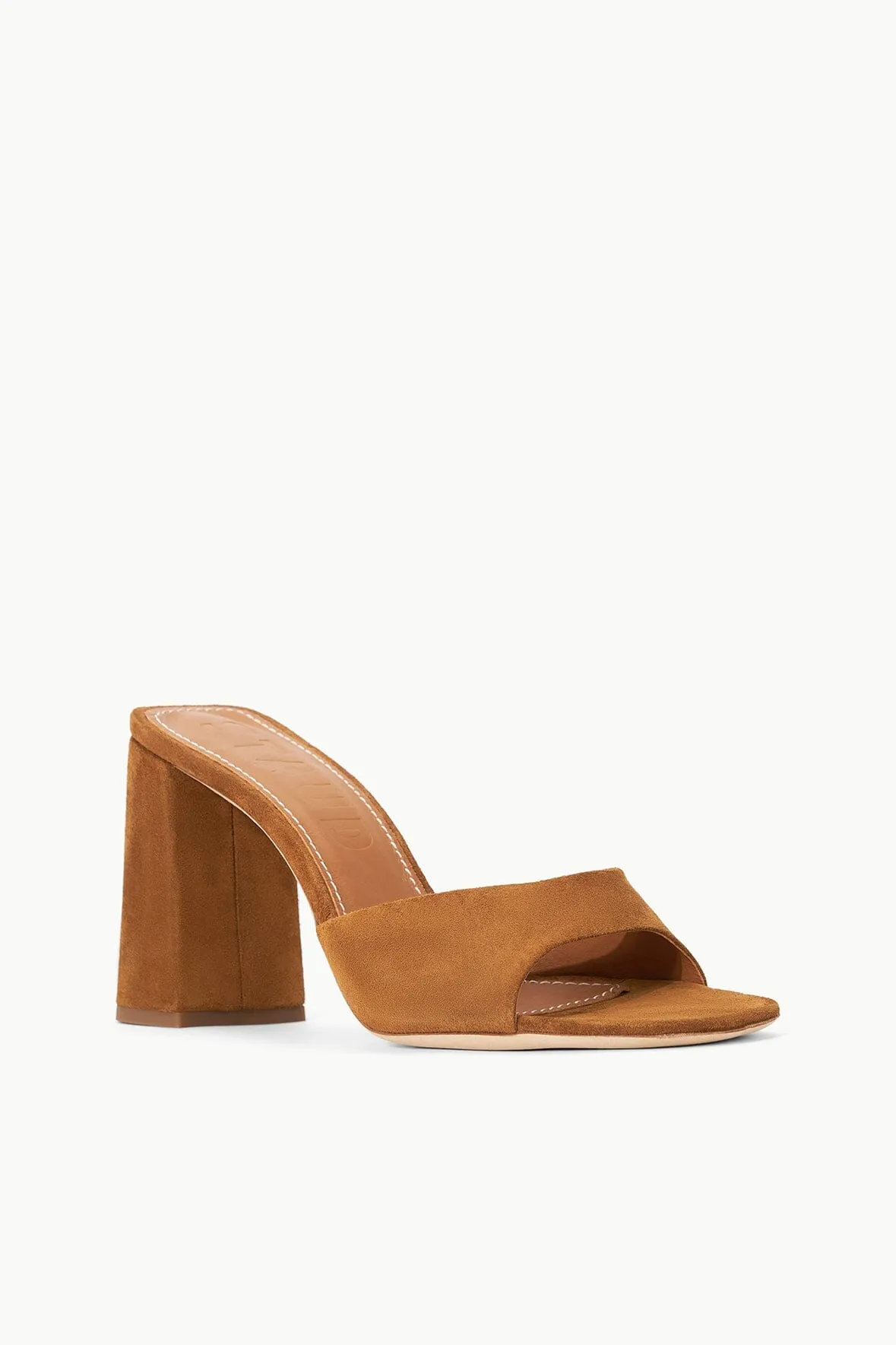 SLOANE HEEL | TAN SUEDE