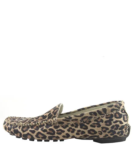 Stella Driving Mocassin | Leopard Suede