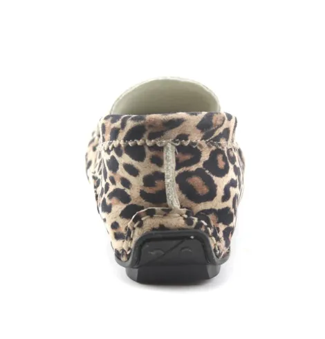 Stella Driving Mocassin | Leopard Suede