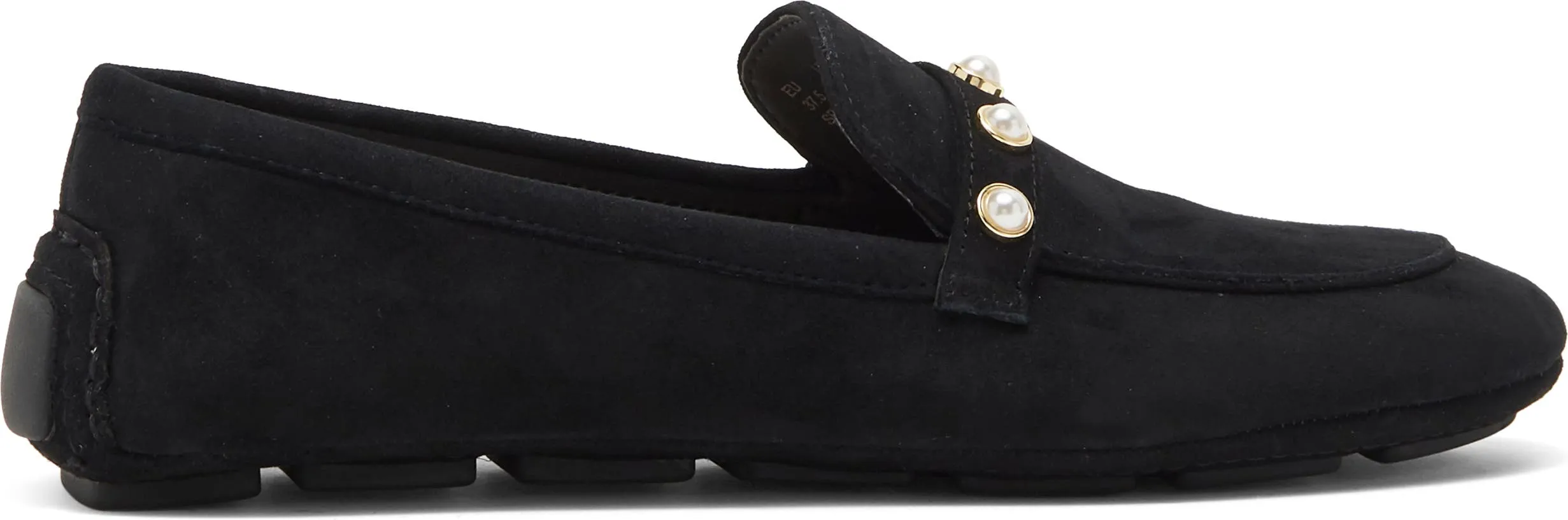 STUART WEITZMAN Allpearls Faux Pearl Studded Driving Loafer