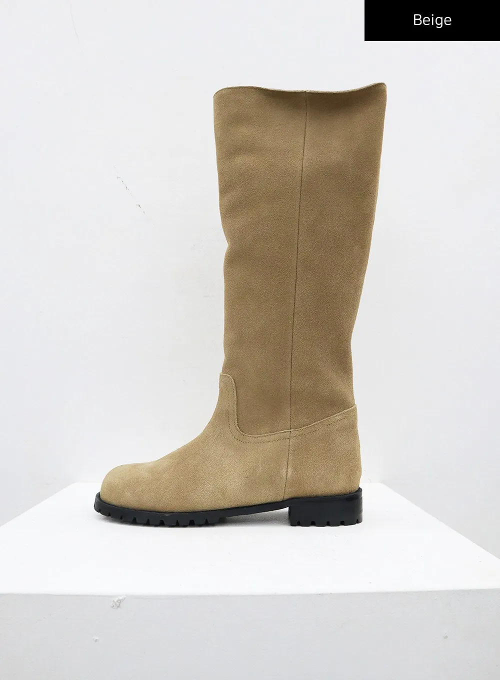 Suede Knee High Boots CJ310