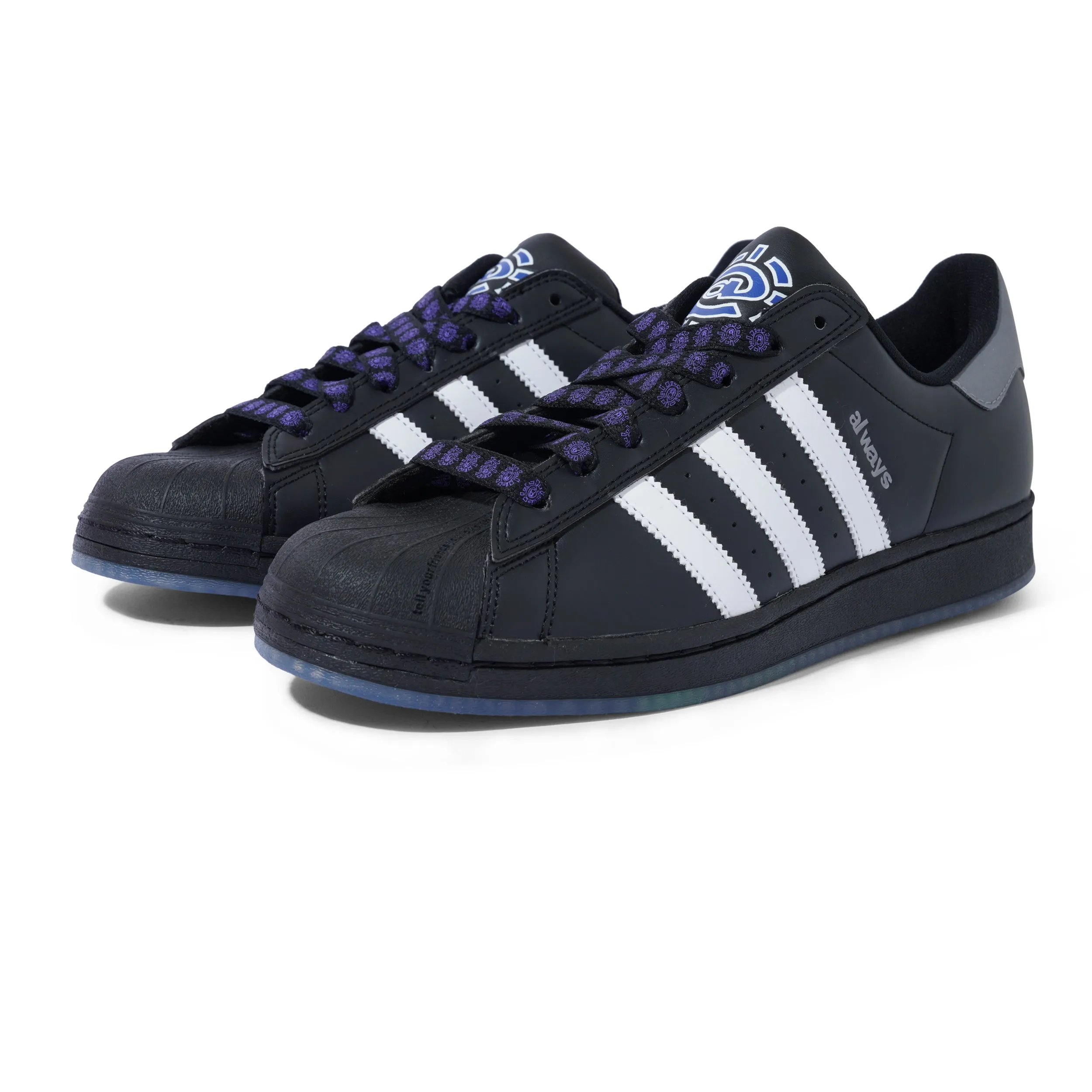 Superstar ADV x Always Do What You Should Do, Black / White / Grey