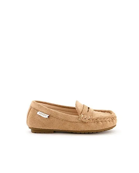 Tan Suede Loafers