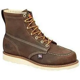 Thorogood Men's USA Made Amer. Heritage 6" Moc Toe Wedge Work Boot 814-4203