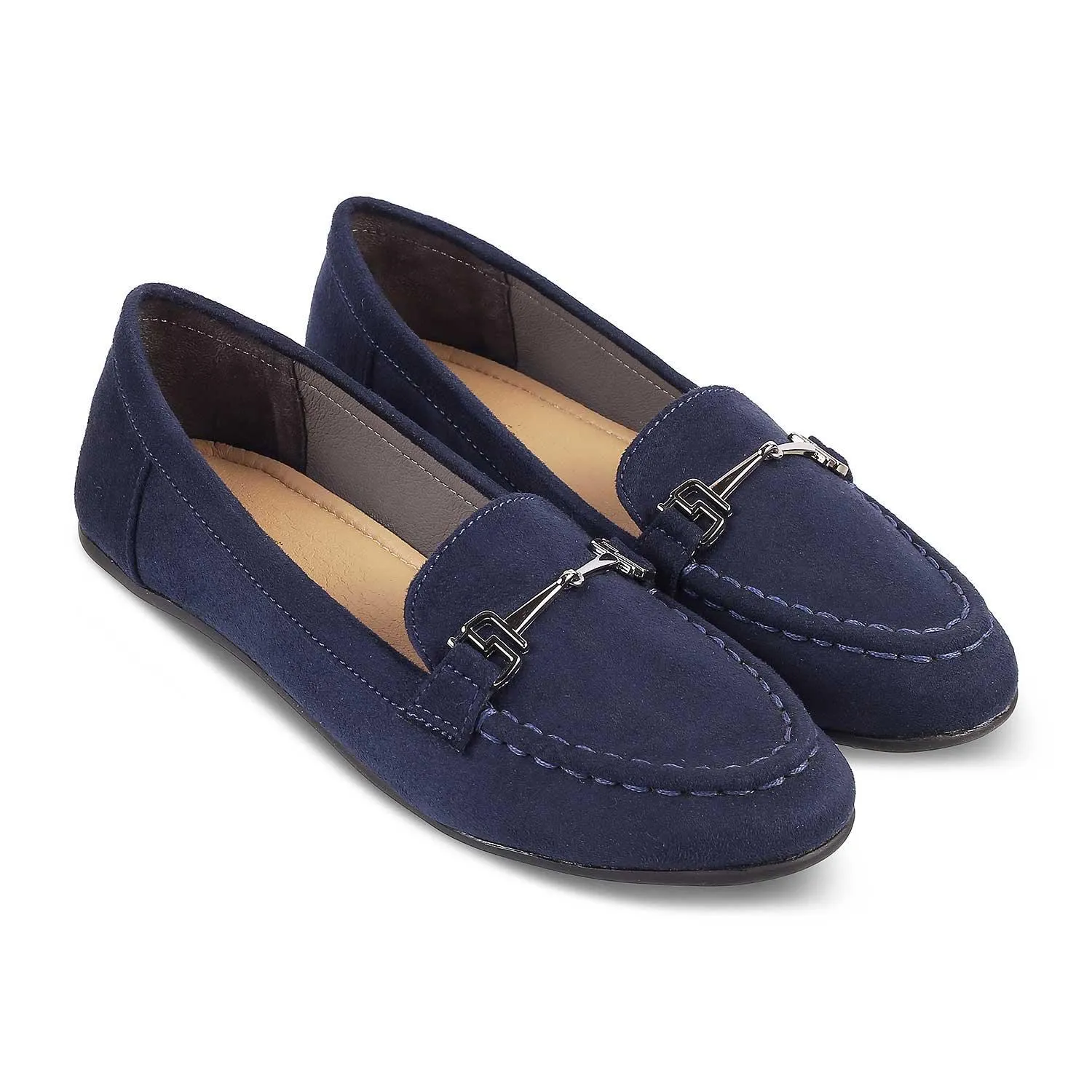 Tresmode Sangelus Blue Women's Dress Loafers