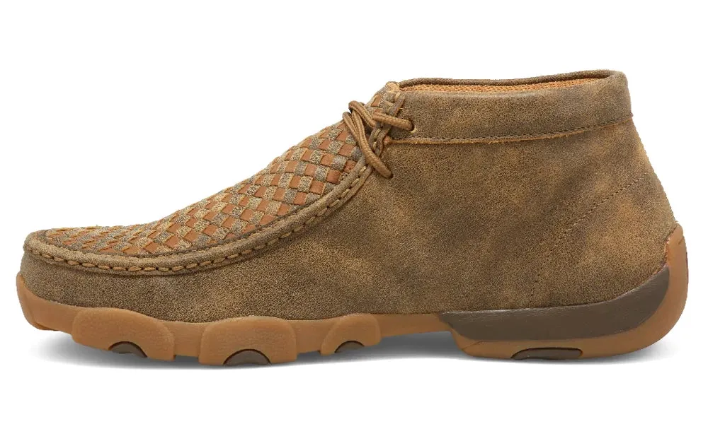 Twisted X Men's Tan Weave Driving Moc