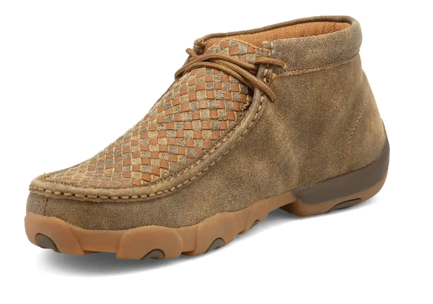 Twisted X Men's Tan Weave Driving Moc