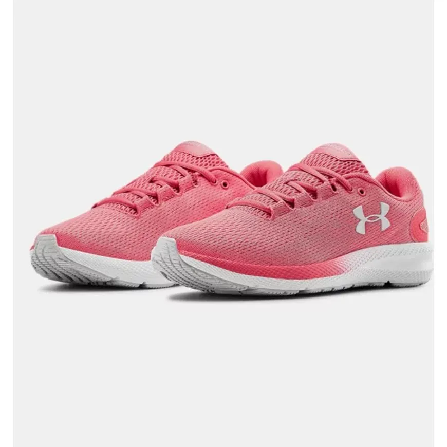 Under Armour Charged Pursuit 2 Women Running Shoes Pink/White