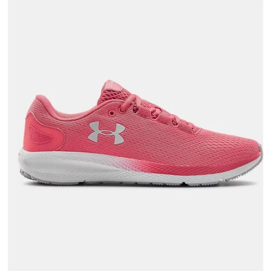 Under Armour Charged Pursuit 2 Women Running Shoes Pink/White