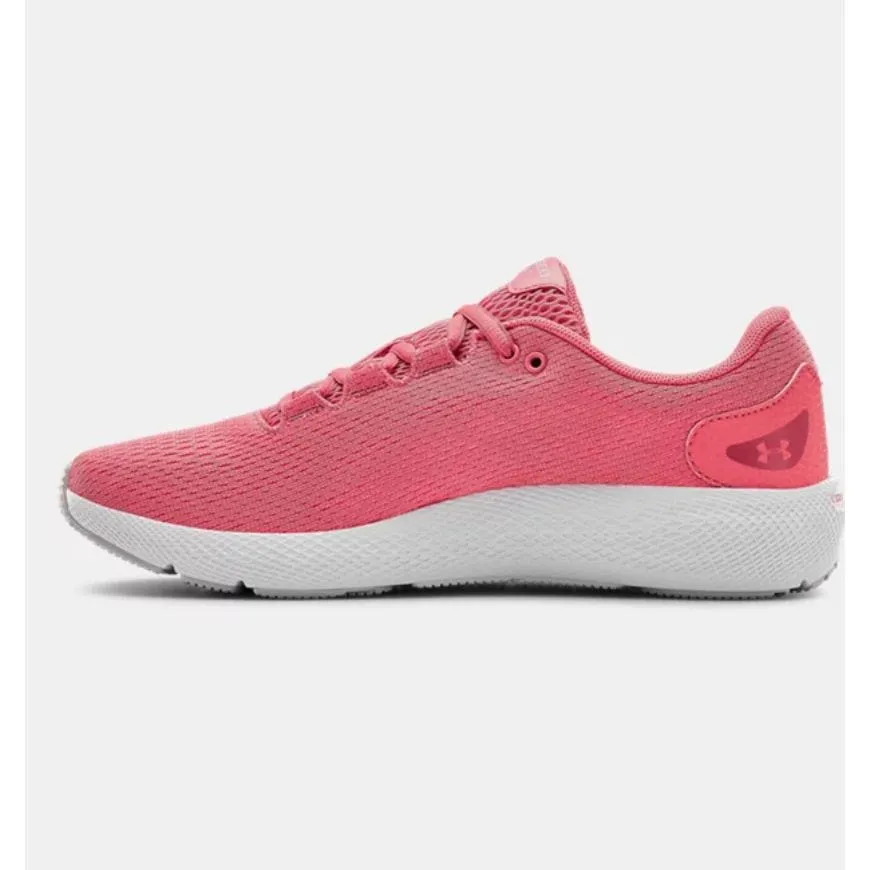 Under Armour Charged Pursuit 2 Women Running Shoes Pink/White