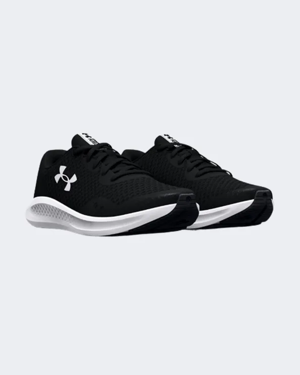 Under Armour Charged Pursuit 3 Gs-Boys Running Shoes Black/White 3024987-001