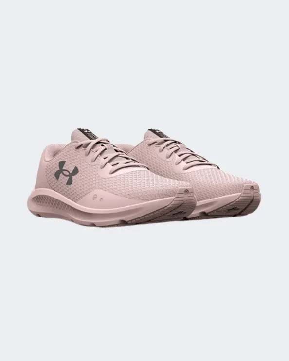 Under Armour Charged Pursuit 3 Metallic Women Running Shoes Pink/Silver