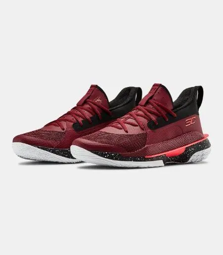 Under Armour Curry 7 Basketball Men Shoes Cordova / Black 3021258-605