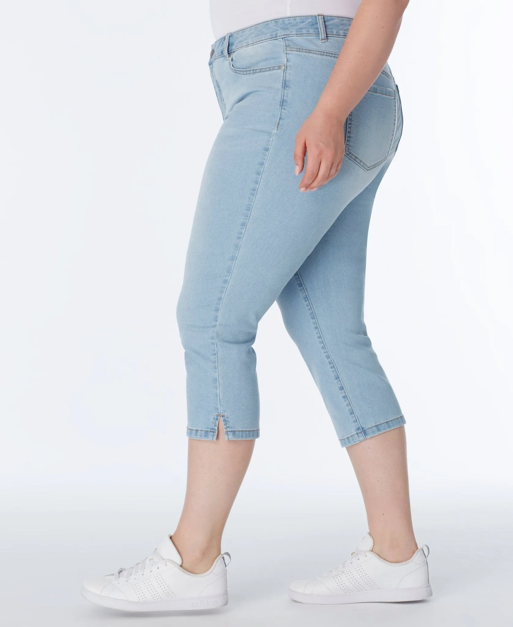 Westport Signature Capri Pants with Side Slit - Plus