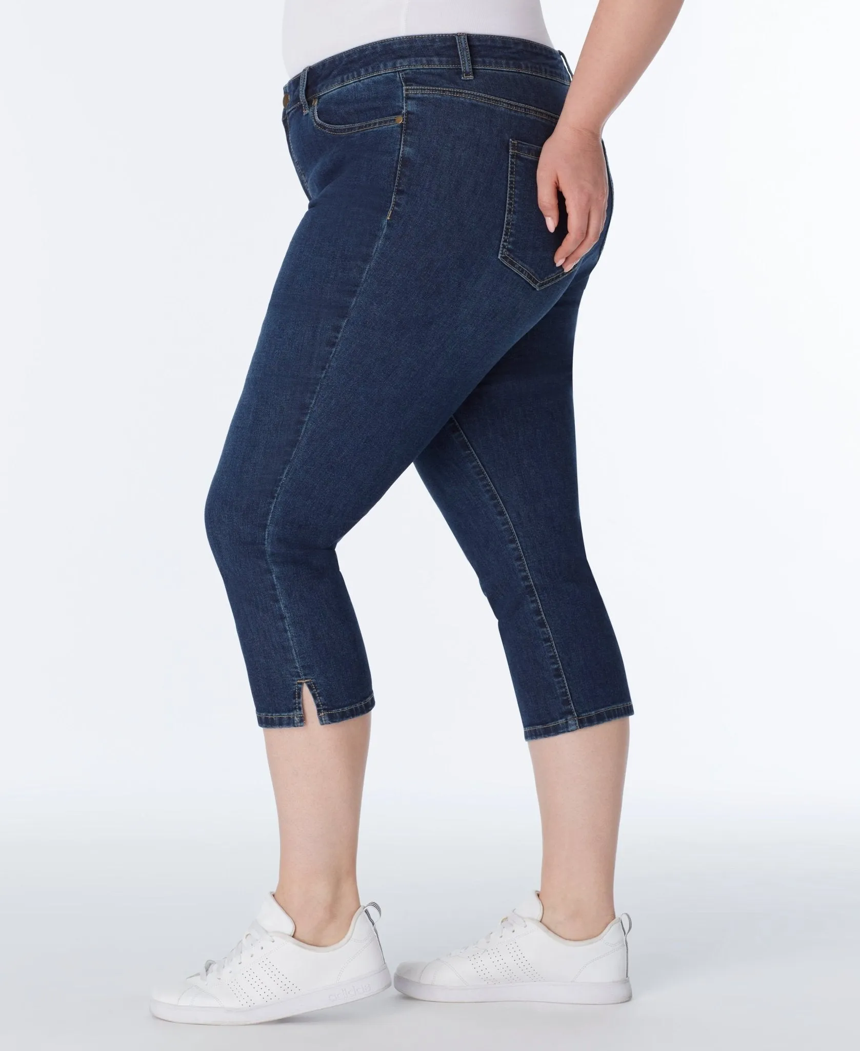 Westport Signature Capri Pants with Side Slit - Plus